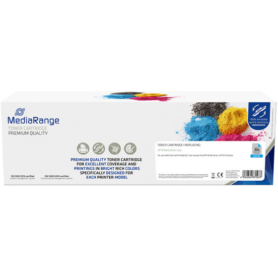 MEDIARANGE Toner ������� ��� ��������� HP Cyan CF531A/205A - (MRHPTCF531A)