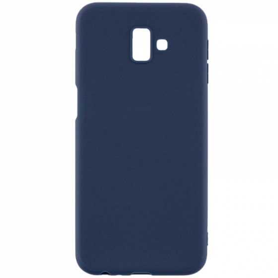 SENSO RUBBER SAMSUNG J6 PLUS 2018 blue backcover - (SERSAMJ6P18BL)