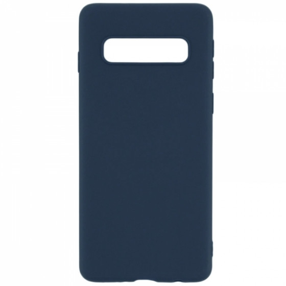 SENSO RUBBER SAMSUNG S10 blue backcover - (SERSAMS10BL)