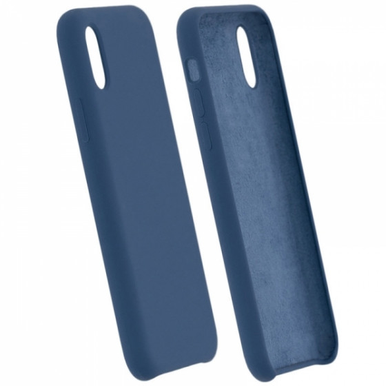 SENSO SMOOTH IPHONE X XS blue backcover - (SENSMPIPXBLN)