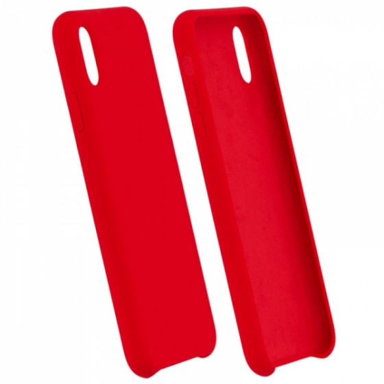SENSO SMOOTH IPHONE X XS red backcover - (SENSMPIPXRN)