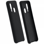 SENSO SMOOTH SAMSUNG A40 black backcover - (SENSMSAMA40B)