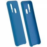 SENSO SMOOTH SAMSUNG A40 blue backcover - (SENSMSAMA40BL)