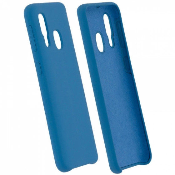 SENSO SMOOTH SAMSUNG A40 blue backcover - (SENSMSAMA40BL)