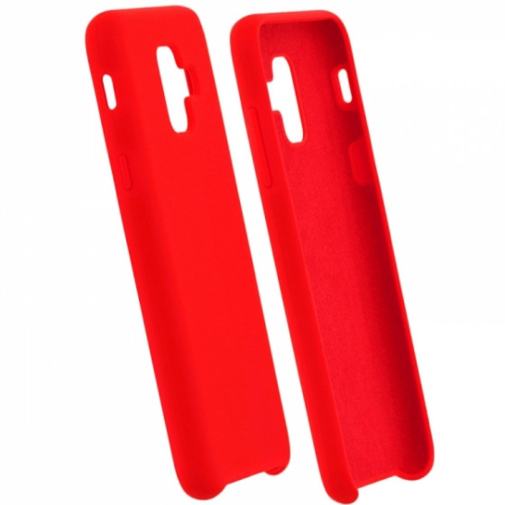SENSO SMOOTH SAMSUNG A6 2018 red backcover - (SENSMSAMA618R)