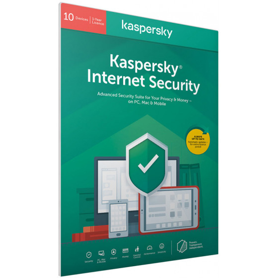 KASPERSKY Internet Security 10 �������� 1 ���� EU - (KL1939U5KFS-20FFPDSG)