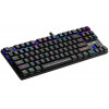 ARMAGGEDDON MECHANICAL LOW PROFILE KEYBOARD RGB FALCONET RED - (SMK9RR)