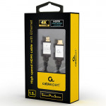 CABLEXPERT 4K HIGH SPEED HDMI CABLE WITH ETHERNET SELECT PLUS SERIES 1.5M - (CCB-HDMIL-1.5M)
