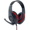 GEMBIRD GAMING HEADSET WITH VOLUME CONTROL PC/PS4 RED-BLACK - (GHS-05-R)