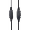 GEMBIRD GAMING HEADSET WITH VOLUME CONTROL PC/PS4 RED-BLACK - (GHS-05-R)