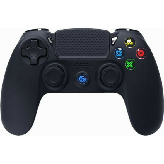 GEMBIRD WIRELESS GAME CONTROLLER FOR PC/PS4 BLACK - (JPD-PS4BT-01)