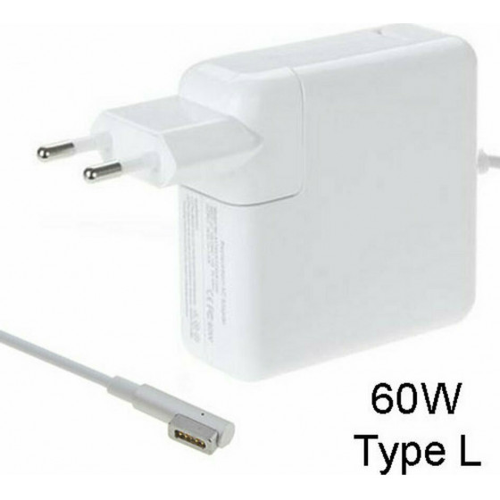 LAMTECH MAGSAFE 1 POWER ADAPTER TYPE L 60W 16.5V 3.65A - (LAM021684)