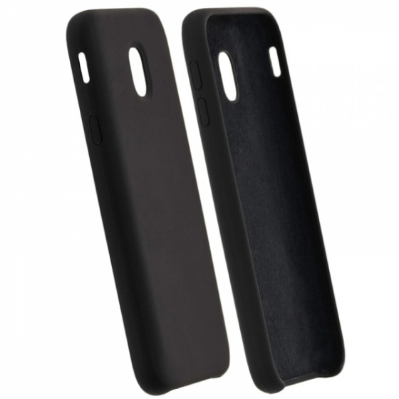 SENSO SMOOTH SAMSUNG J7 2018 black backcover - (SENSMSAMJ718B)