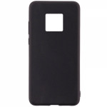 SENSO SOFT TOUCH HUAWEI MATE 20 PRO black backcover - (SESTHUAM20PB)