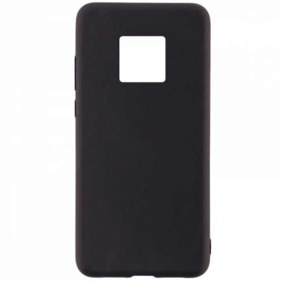 SENSO SOFT TOUCH HUAWEI MATE 20 PRO black backcover - (SESTHUAM20PB)