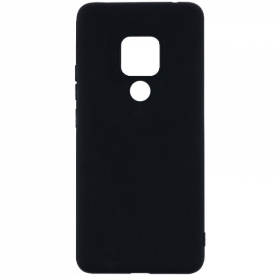 SENSO SOFT TOUCH HUAWEI MATE 20 X black backcover - (SESTHUAYM20XB)