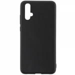 SENSO SOFT TOUCH HUAWEI NOVA 5T / HONOR 20 black backcover - (SESTHON20B)