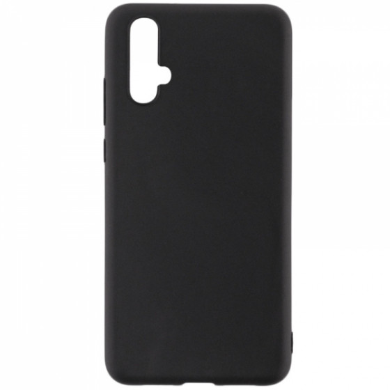 SENSO SOFT TOUCH HUAWEI NOVA 5T / HONOR 20 black backcover - (SESTHON20B)