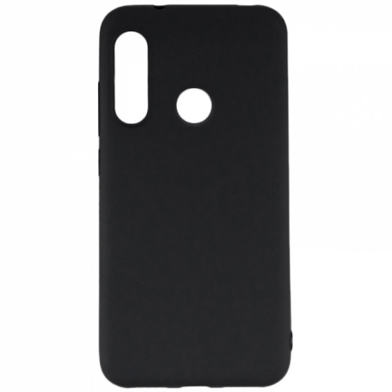 SENSO SOFT TOUCH HUAWEI P40 LITE E black backcover - (SESTHUAP40LEB)