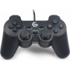 GEMBIRD DUAL USB 2.0 VIBRATION GAMEPAD FOR PC - (JPD-UDV-01)