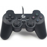 GEMBIRD DUAL USB 2.0 VIBRATION GAMEPAD FOR PC - (JPD-UDV-01)