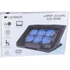 LAMTECH LAPTOP COOLING FLEXI STAND 6 FANS - (LAM021523)