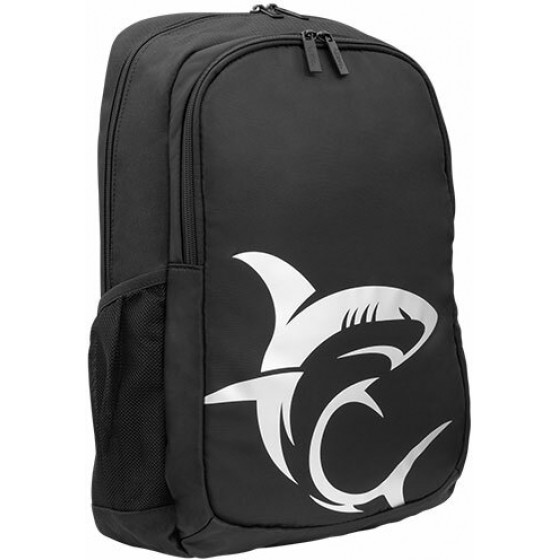 WHITE SHARK GAMING BACKPACK SCOUT BLACK SILVER - (GBP-006BS)