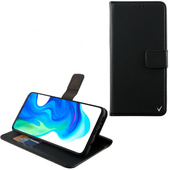 VOLTE-TEL ���� XIAOMI POCO F2 PRO ALLURE MAGNET BOOK STAND CLIP BLACK - (5205308272240)
