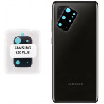 VOLTE-TEL CAMERA GLASS COVER SAMSUNG S20 PLUS G985 9H 0.30MM TITANIUM WITH FRAME BLACK - (5205308275470)