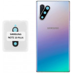 VOLTE-TEL CAMERA GLASS COVER SAMSUNG NOTE 10 PLUS N975 9H 0.30MM TITANIUM WITH FRAME SILVER - (5205308275364)