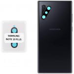 VOLTE-TEL CAMERA GLASS COVER SAMSUNG NOTE 10 PLUS N975 9H 0.30MM TITANIUM WITH FRAME BLACK - (5205308275357)