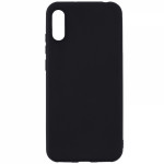 SENSO SOFT TOUCH HUAWEI Y6 2019 / HONOR PLAY 8A black backcover - (SESTHUAY619B)