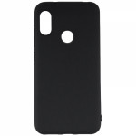 SENSO SOFT TOUCH HUAWEI Y6 PRO 2019 / Y6s / HONOR 8A black backcover - (SESTHON8AB)