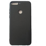 SENSO SOFT TOUCH HUAWEI Y7 PRIME 2018 / HONOR 7C black backcover - (SESTHUAY7P18B)