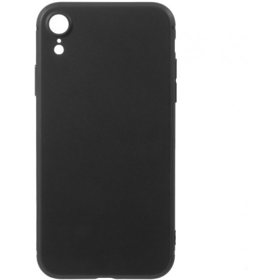 SENSO SOFT TOUCH IPHONE XR black backcover - (SESTIP9B)