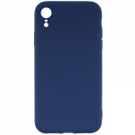 SENSO SOFT TOUCH IPHONE XR blue backcover - (SESTIP9BL)