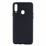 SENSO SOFT TOUCH SAMSUNG A20s black backcover - (SESTSAMA20SB)