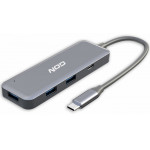 NOD HYBRID METAL HUB 3-1.C ALUMINUM BLACK - (141-0152)