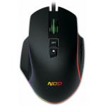 NOD RUN AMOK WIRED 7D GAMING MOUSE WITH RGB RUNNING LED LIGHT - (141-0154)