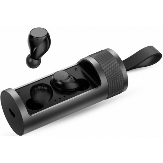 NOD SOUNDTUBE EARBUDS BLACK COLOR IN SPACE GREY CASE - (141-0135)