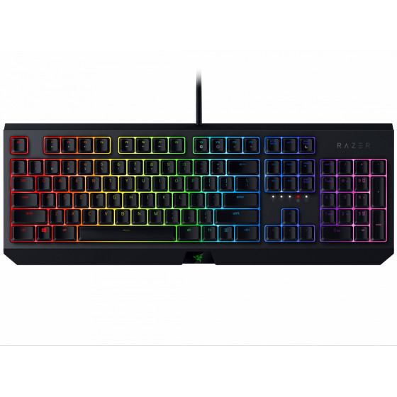 Razer BLACKWIDOW Mechanical Keyboard Green Switch Chroma GR - (RZ03-02861500-R3P1)