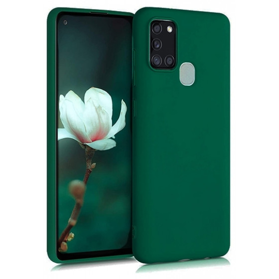 SENSO LIQUID SAMSUNG A21S forest green backcover - (SELISAMA21SFG)