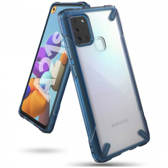 Ringke Fusion X Galaxy A21s Space Blue - (FUSG0060)