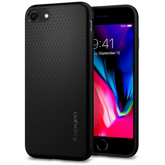 Spigen Liquid Air iPhone 7/8/SE 2020 Black - (042CS20511)
