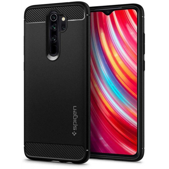 Spigen Rugged Armor Xiaomi Redmi Note 8 Pro Matte Black - (ACS00268)