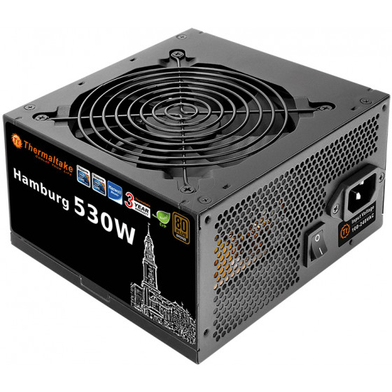Thermaltake PC Power Supply Hamburg 530W - (W0392RE)