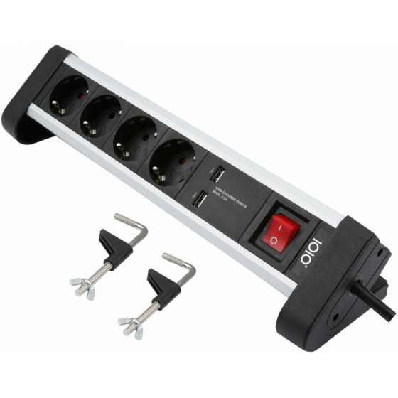 OLYMPIA ��������� ��������� 4 ������ �� 2 USB �������� ��� ���� ��� ������� - (SL 2425 U)