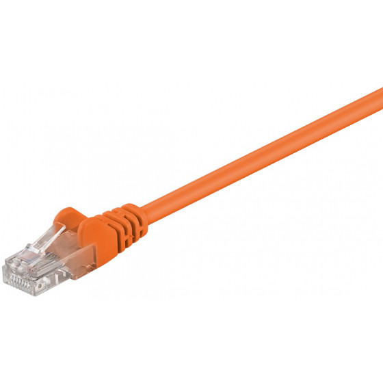 GOOBAY ������� U/UTP CAT5e CCA AWG 28/7 0.5m ��������� - (95215)