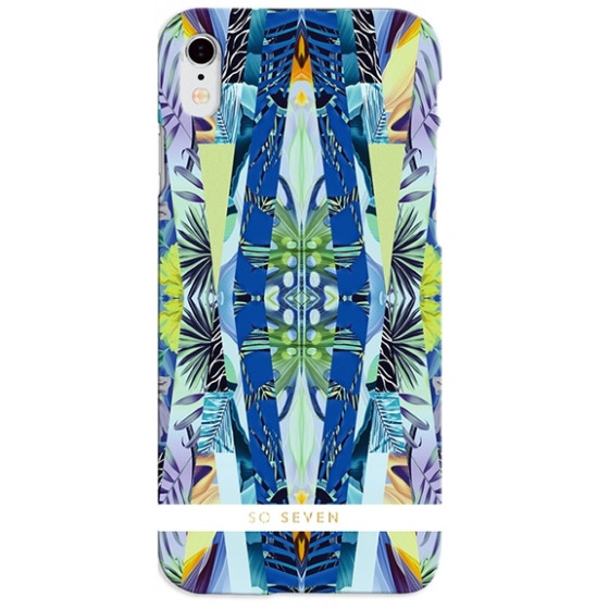SO SEVEN MIAMI IPHONE X / XS blue backcover - (SVNCSMIAMI1IP8)