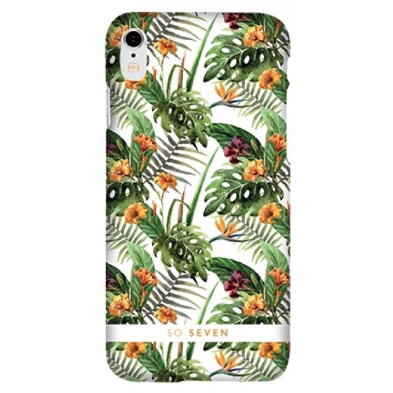 SO SEVEN RIO YELLOW HIBISCUS IPHONE X XS backcover - (SVNCSRIO3IP8)